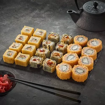 Основные разновидности современных суши и роллов - (843) 216-33-23