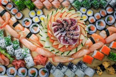 Виды суши - самые популярные виды суши | Karakatizza