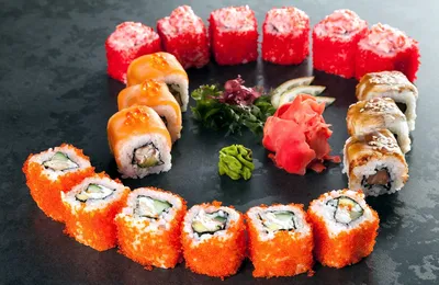 Виды суши и роллов: все названия и разновидности