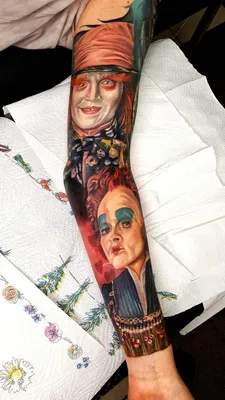 Татуировки в стиле «реализм» – один из самых популярных стилей