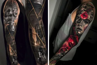 Татуировки в стиле реализм | Пикабу