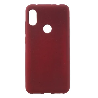 Силиконовый (TPU) чехол Deexe Matte Case для Xiaomi Redmi Note 6 / Note 6  Pro - Wine Red (159738WR) - цена, фото, обзор