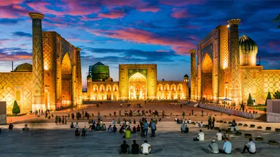 Регистан в Самарканде: исторический памятник Узбекистана