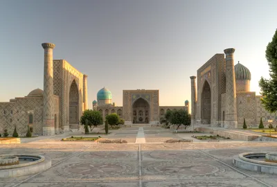 Великолепие Регистана в Самарканде: фото в хорошем качестве
