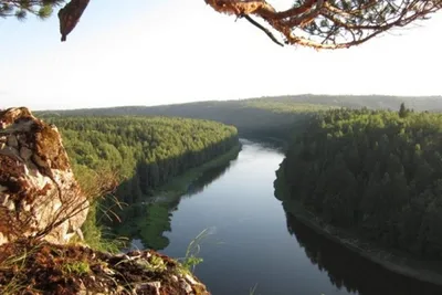 Река Чусовая - красивейшая река Урала (7 фото) - Удивительный мир