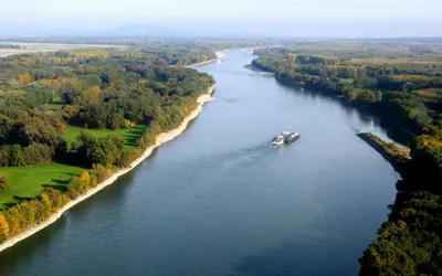 Изумительные виды реки Дунай