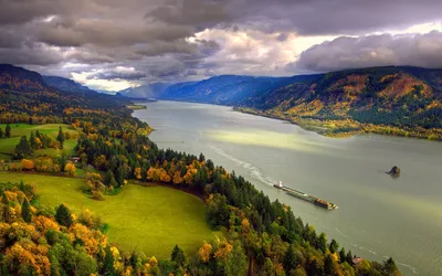 Величественная река Колумбия на красивых фотографиях