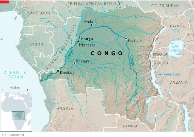 Река Конго: Фото с потрясающими видами и фоном для вашего устройства