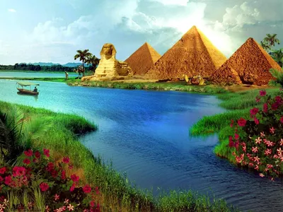 Величественная Река Нил: фото в хорошем качестве