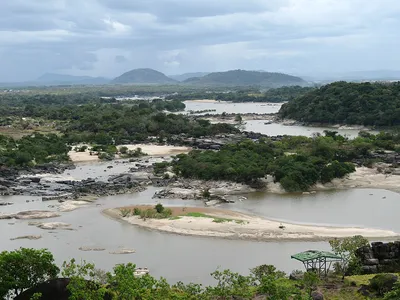 Панорамные виды на реку Ориноко
