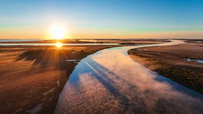 Река Саскачеван: фото с великолепными отражениями