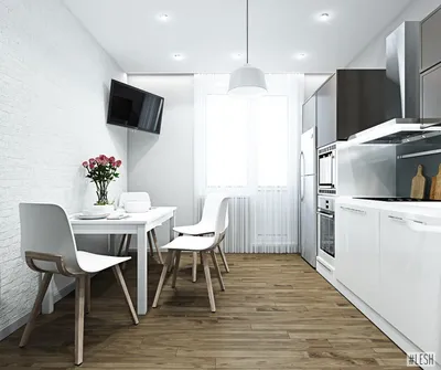 Дизайн двухкомнатной квартиры 60 кв.м. | Студия LESH | Decor home living  room, Home living room, Home decor