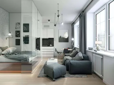 Заказать дизайн 3 комнатной квартиры 60 кв м в Москве ✓ дизайн 3х квартиры  60 кв м по доступной цене