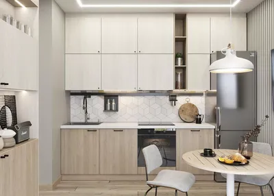 Ремонт маленькой кухни 5 кв. м. под ключ 🔨 👍 в Москве: цены 2022