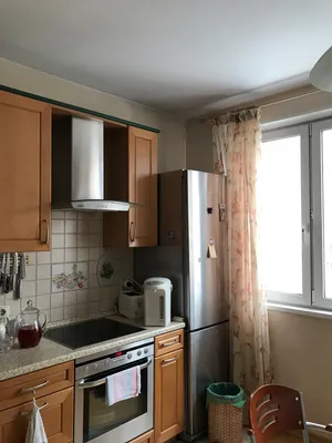 Дизайн кухни в хрущевке 5 - 6 кв м с холодильником. Фото интерьера. 75 идей  смелых решений