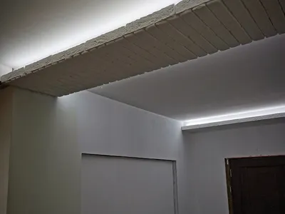 Один из вариантов простого гипсокартонового потолка... | Пикабу