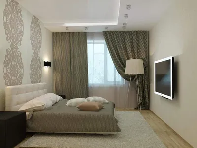 Дизайн спальни 12 кв. м: 30 реальных фото в интерьере