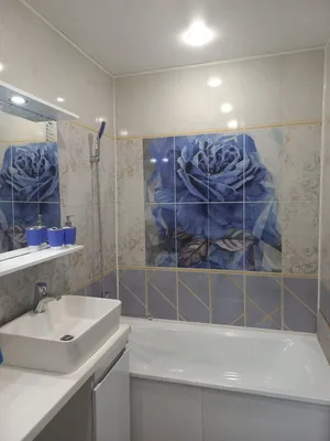 Потолки из пластиковых панелей в ванной комнате