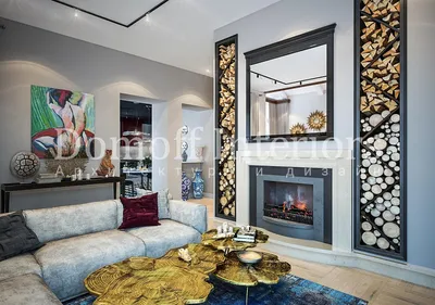 Дизайн интерьера гостиной с камином 🏠 Идеи красивых каминов в гостиной ✓  60 фото красивых каминов в интерьере гостиной в Екатеринбурге