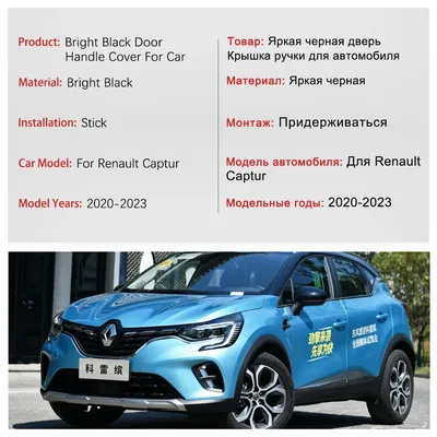 Новый Renault Captur не получил главного преимущества кроссовера -  Российская газета