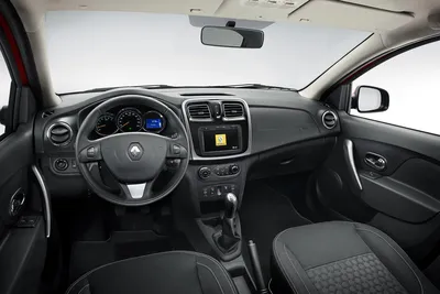 Интерьер салона Renault Sandero . Фото салона Renault Sandero