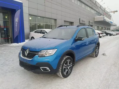 Передний ус двойная труба с грилем на Renault Sandero Stepway 12-. Купить  переднюю дугу Рено Сандеро Степвей 12- в Киеве