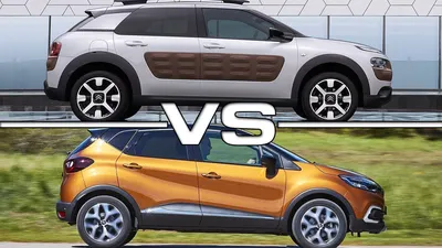 2017 Citroen C4 Cactus vs 2017 Renault Captur - YouTube