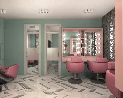 Дизайн интерьера салона красоты в Смоленске - Модный Дом