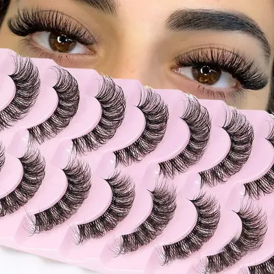 6D Mink 25mm Natural Thick False Fake Eyelashes handmade Lashes Makeup  Extension | eBay