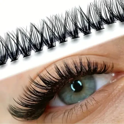 Fluffy Lashes 9d Volume Faux Mink Lashes Dramatic Long Thick - Temu
