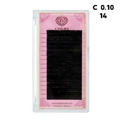 Черные ресницы Ресницы Enigma MINI, L, 0.10, 8 mm, 6 линий | AliExpress