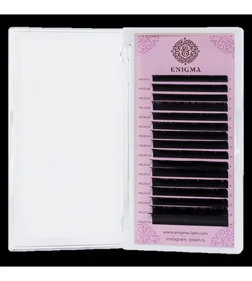 Ресницы Enigma цвет Мокка микс 0,07/D/8-14 mm (16 линий) / Энигма - купить  с доставкой по выгодным ценам в интернет-магазине OZON (1364390247)