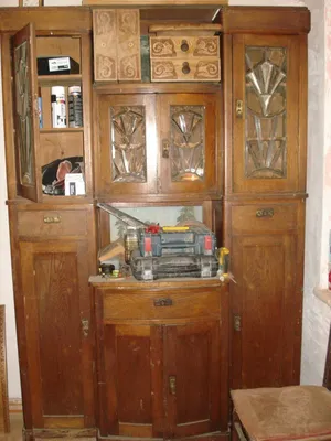 Старый шкаф 50-х годов после реставрации стал как новенький! Фото до и  после | Mebel.ru | Дзен