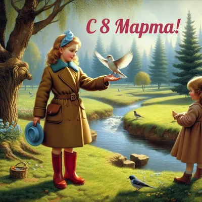 Поздравительные открытки СССР с 8 Марта | Greeting postcards «8 of March»