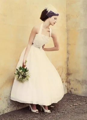 Винтажные свадебные платья | Свадебные платья в стиле ретро, Свадебные  платья 1950-х, Свадебные платья