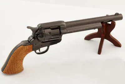 Макет револьвер Кольт Peacemaker, .45 калибра (США, 1873 г.) DE-1186-N  купить! Цена в Москве