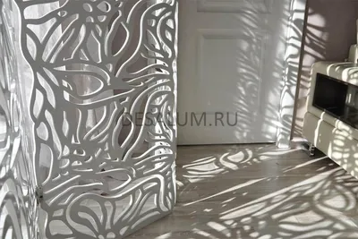 Резные декоративные перегородки из МДФ гнутые и прямые - РМК-стиль