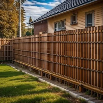 Деревянные заборы для дачи - классика жанра загородной жизни. Деревянный  забор для дачи - качество исполнения по доступной цене от производителя.
