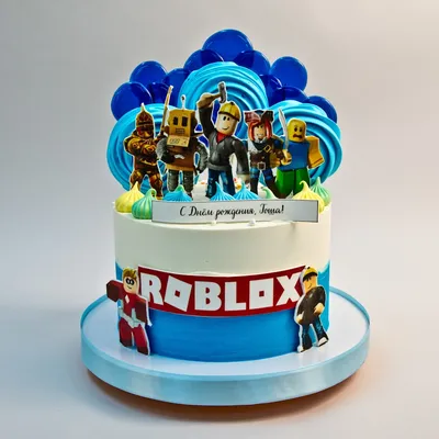 Торт «Roblox (Роблокс)» с доставкой СПб