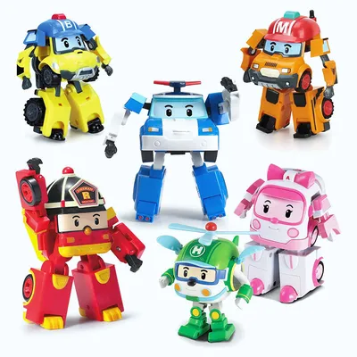 Poli Robocar Poli Robot Lighted Figure Helly - Trendyol