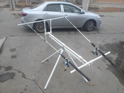Род-под для 3 удилищ SKILLS Stabilizer 3 Rod Pod купить с доставкой в  Москве и России — рыболовный интернет-магазин BLACK FISH