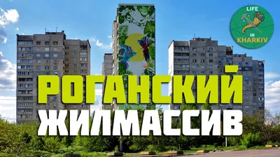 Харьковский стрит-арт (часть N). Муралы в Роганском жилмассиве.