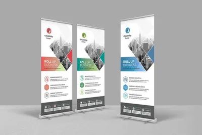 Free Roll-Up Banner Mockup - Free Mockup World