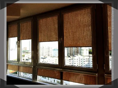Рулонные шторы на балконные окна | Студия текстильного дизайна GarciaDesign