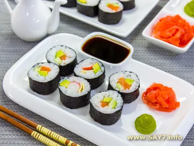 Роллы и суши рецепты с фото фотографии