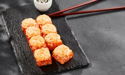 Роллы «Калифорния» с тобико рецепт – Японская кухня: Закуски. «Еда»