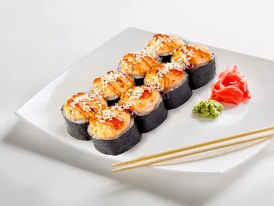 Запеченные роллы с копченой курицей рецепт с фото - 1000.menu
