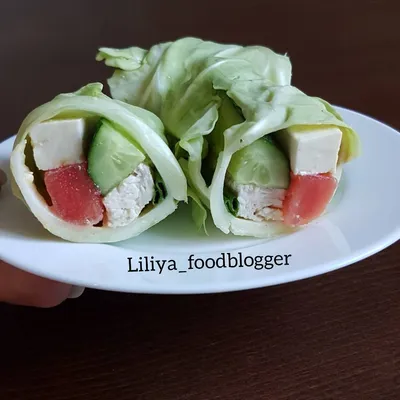 Запеченный мини ролл с курицей — SushiFast