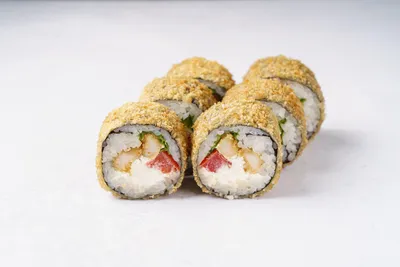 Запечённый ролл с курицей