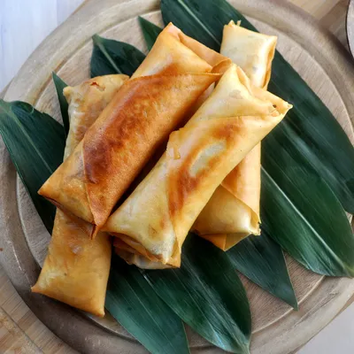 Запеченный мини ролл с курицей — Daily Sushi